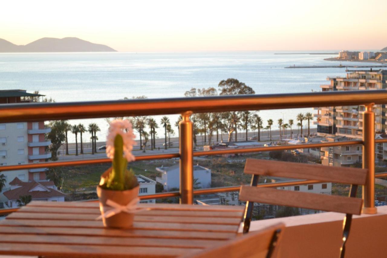 Seaview Penthouse 2 Bedrooms Apartment & Box Garage Vlore Exterior photo